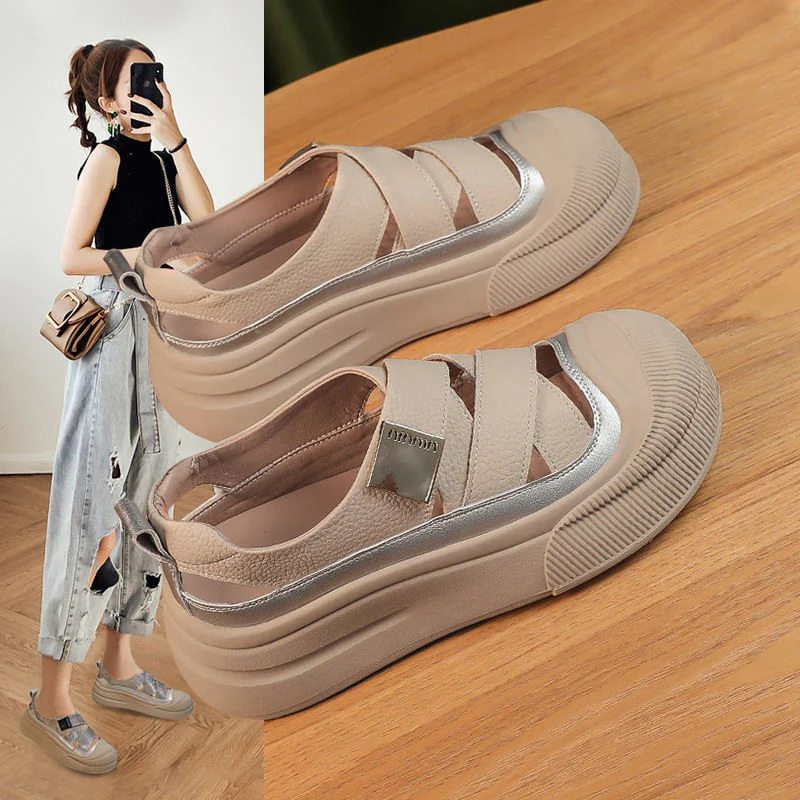 Damen Komfortable Plateau Slipper Heidi Mode - Image 4