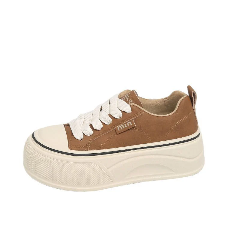 Damen Komfortable Plateau-Sneaker mit elastischen Schnürsenkeln Heidi Mode - Image 8