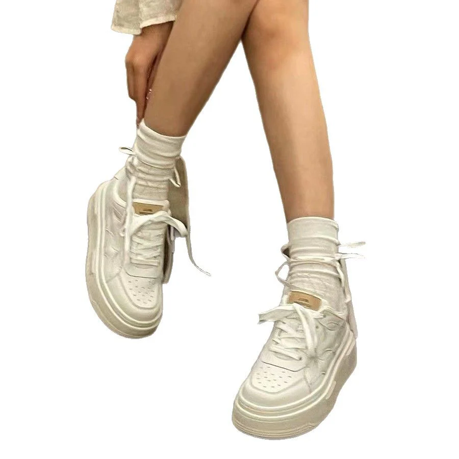 Damen Komfortable Plateausneaker mit atmungsaktiver Obermaterialstruktur und maximaler Dämpfung Heidi Mode - Image 5