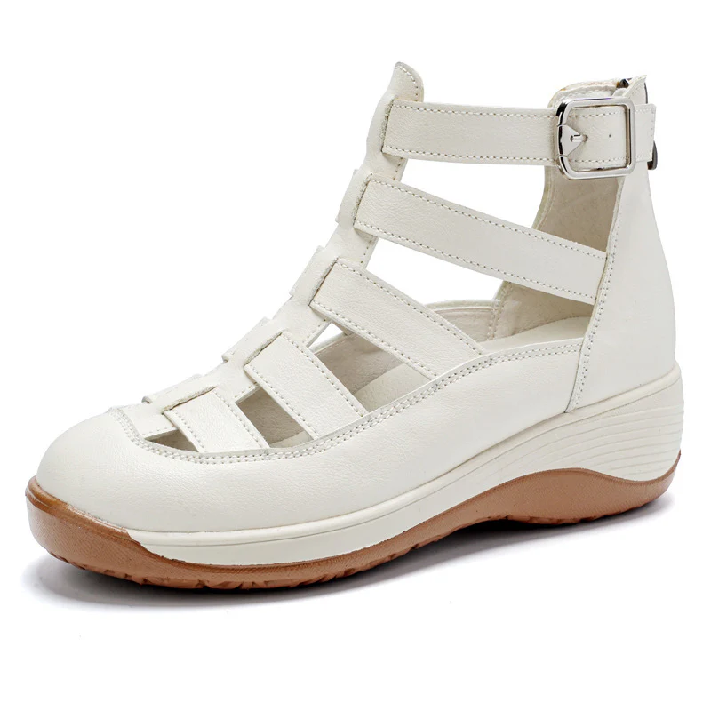 Damen Komfortable Sandaletten mit verstellbaren Riemen und dämpfendem Fußbett Heidi Mode - Image 7