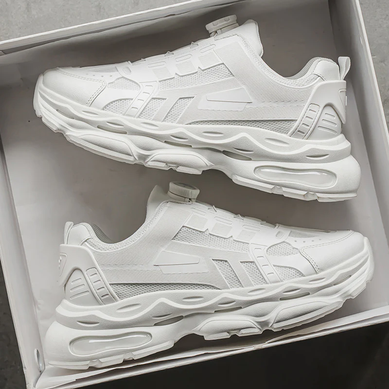 Damen Komfortable Schnellschnür-Sneaker mit atmungsaktiver Oberflächenstruktur Heidi Mode - Image 4
