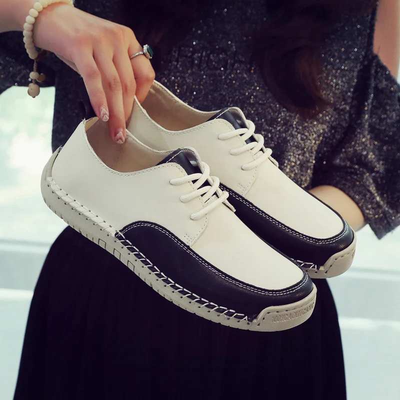Damen Komfortable Schnürschuhe aus hochwertigem Leder Heidi Mode - Image 7