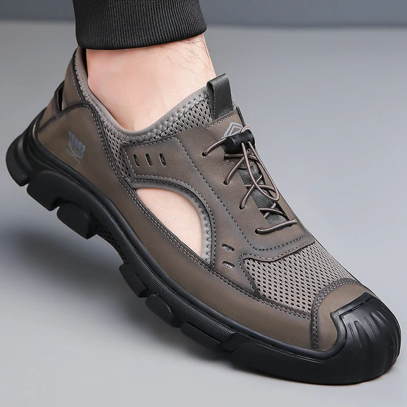 Damen Komfortable Schnürschuhe mit atmungsaktivem Mesh-Obermaterial und strapazierfähiger Sohle Heidi Mode - Image 3