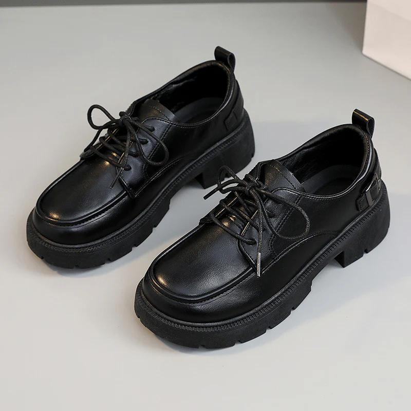 Damen Komfortable Schnürschuhe mit robustem Profil und modischem Design Heidi Mode - Image 2