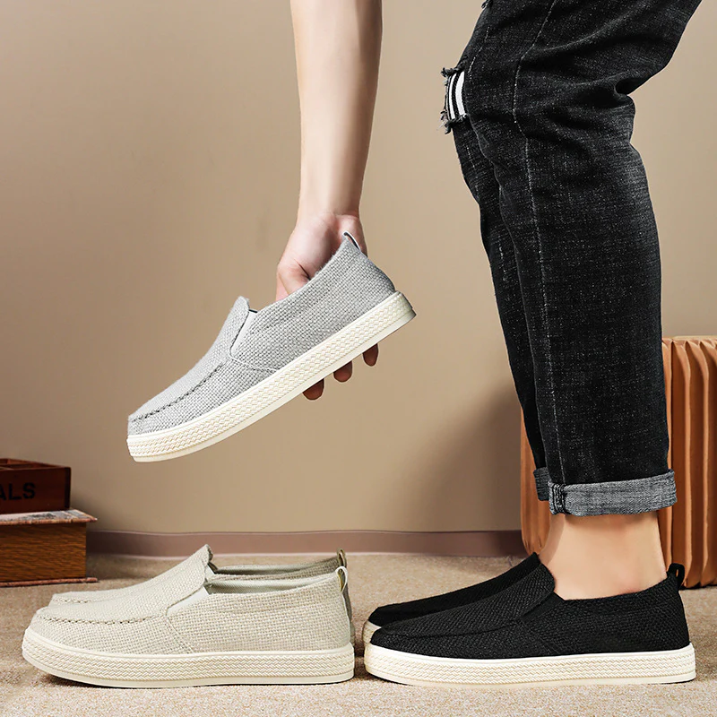 Damen Komfortable Slip-On Freizeitschuhe mit atmungsaktivem Obermaterial Heidi Mode - Image 3