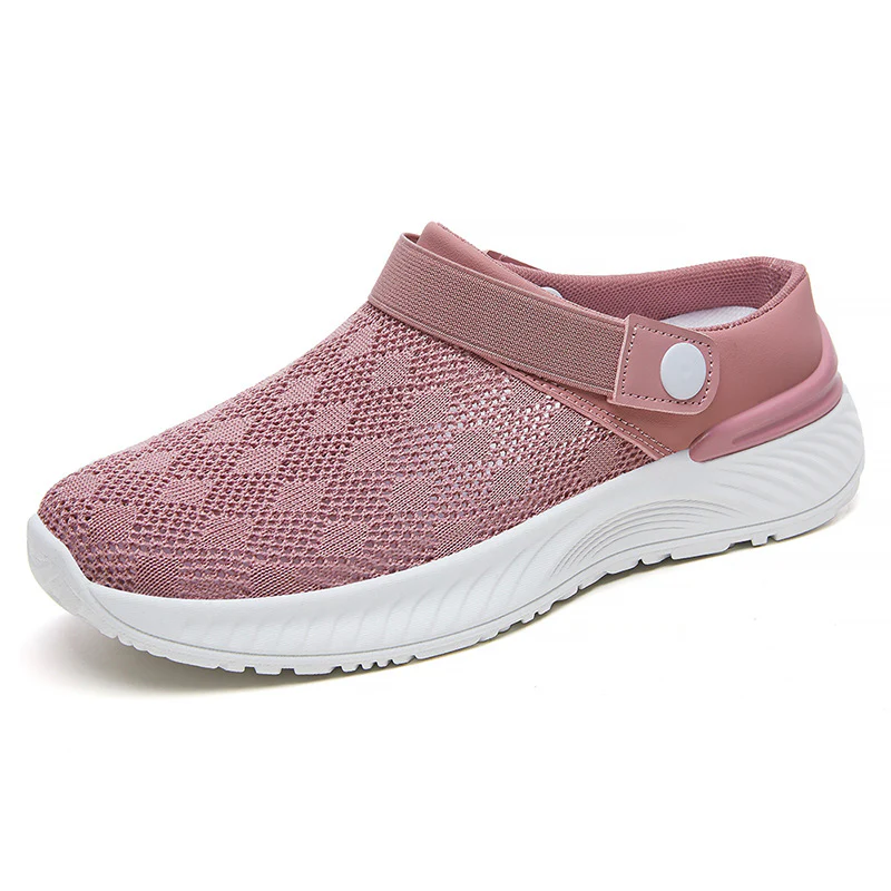 Damen Komfortable Slip-On Freizeitschuhe mit elastischem Knöchelriegel Heidi Mode - Image 5