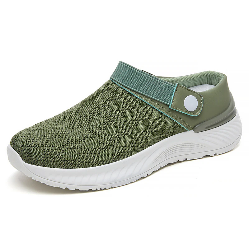 Damen Komfortable Slip-On Freizeitschuhe mit elastischem Knöchelriegel Heidi Mode - Image 7