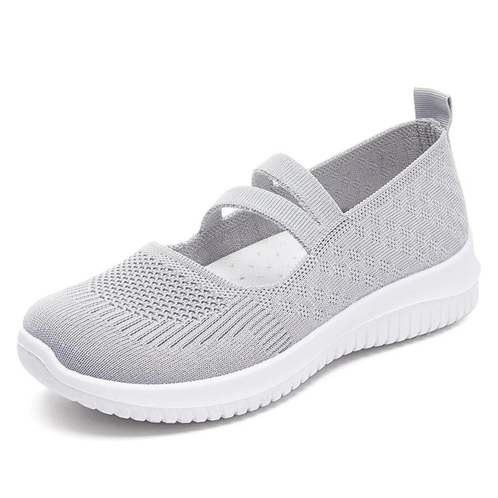 Damen Komfortable Slip-On Freizeitschuhe mit elastischen Riemen Heidi Mode - Image 3