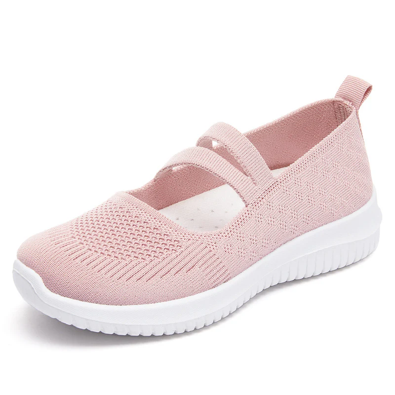 Damen Komfortable Slip-On Freizeitschuhe mit elastischen Riemen Heidi Mode - Image 5