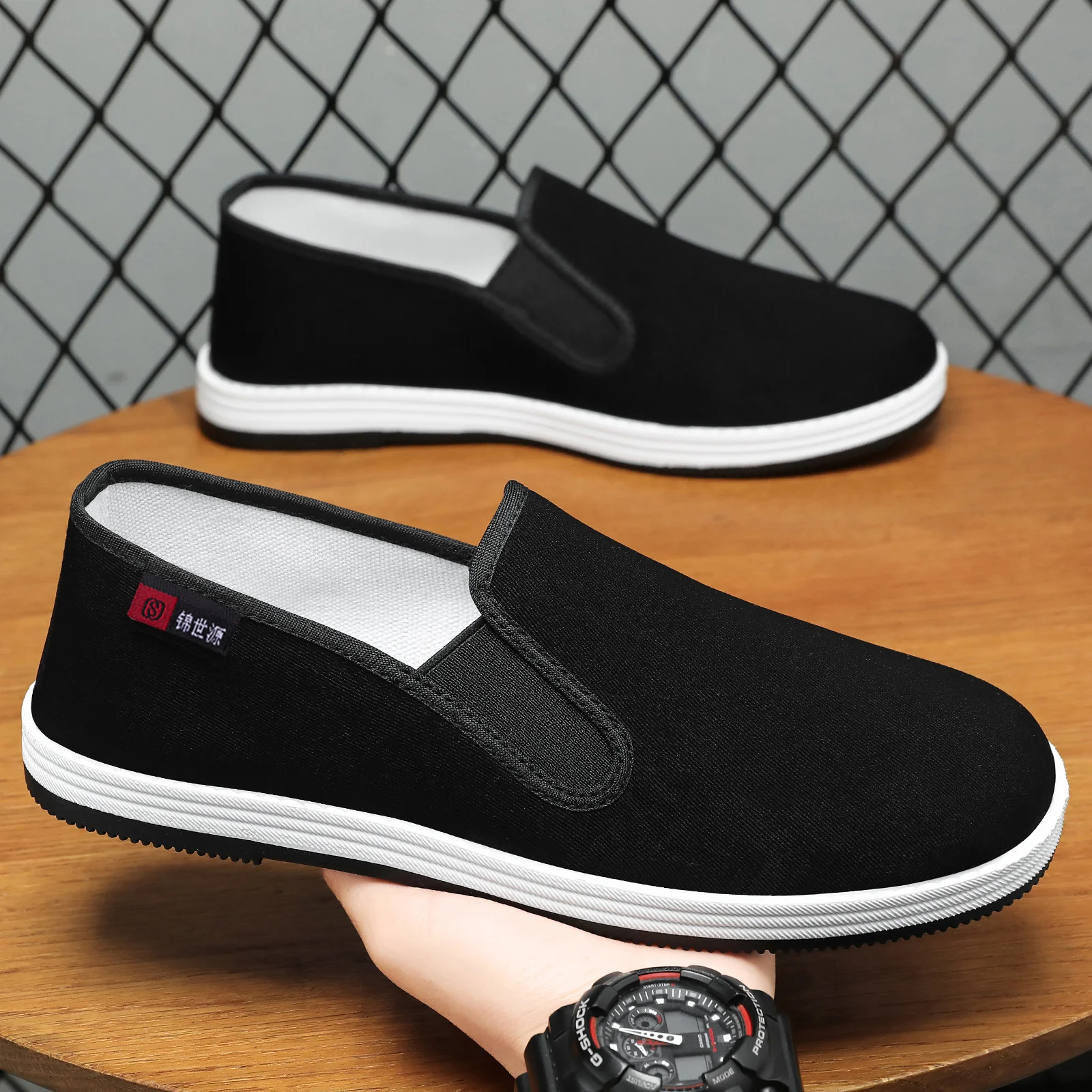 Damen Komfortable Slip-On Freizeitschuhe mit flexiblem Obermaterial Heidi Mode - Image 2