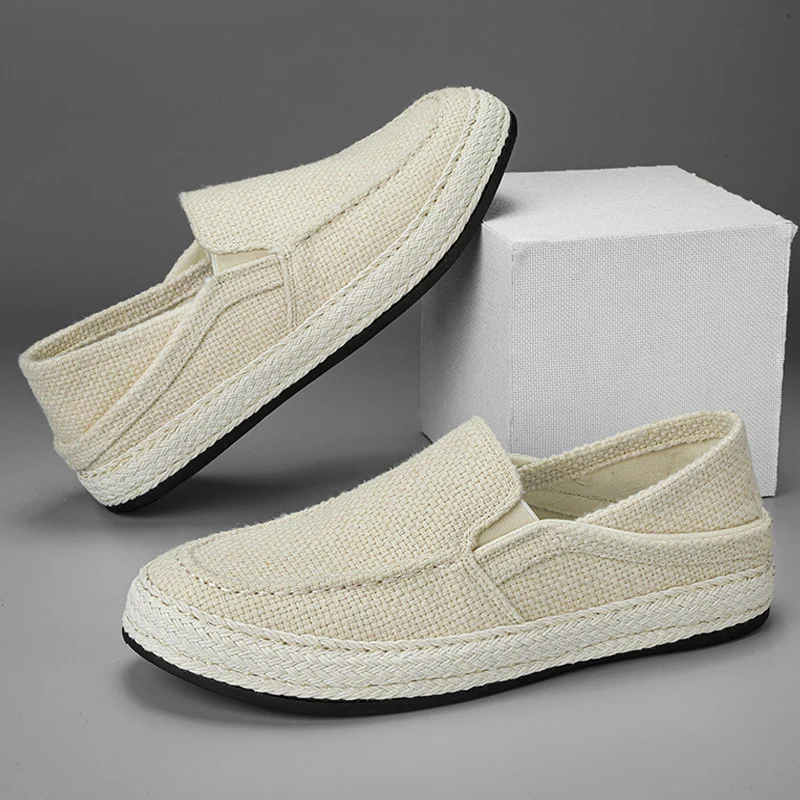 Damen Komfortable Slip-On Freizeitschuhe mit geflochtenem Design Heidi Mode - Image 8