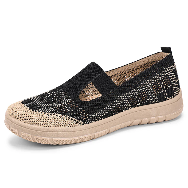 Damen Komfortable Slip-On Freizeitschuhe mit luftdurchlässigem Obermaterial Heidi Mode - Image 5