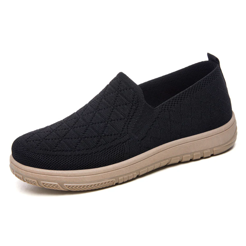 Damen Komfortable Slip-On Freizeitschuhe mit strukturiertem Obermaterial Heidi Mode - Image 6