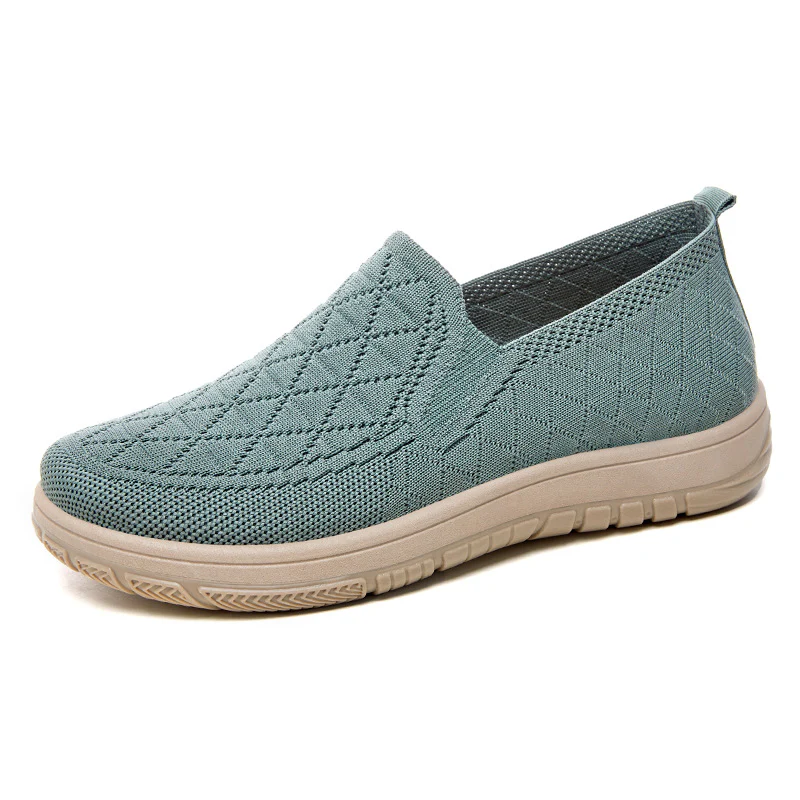 Damen Komfortable Slip-On Freizeitschuhe mit strukturiertem Obermaterial Heidi Mode - Image 7