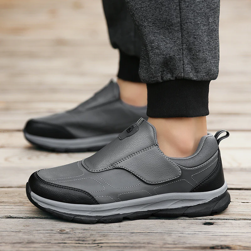 Damen Komfortable Slip-On Freizeitschuhe mit verstellbarem Klettverschluss Heidi Mode - Image 4