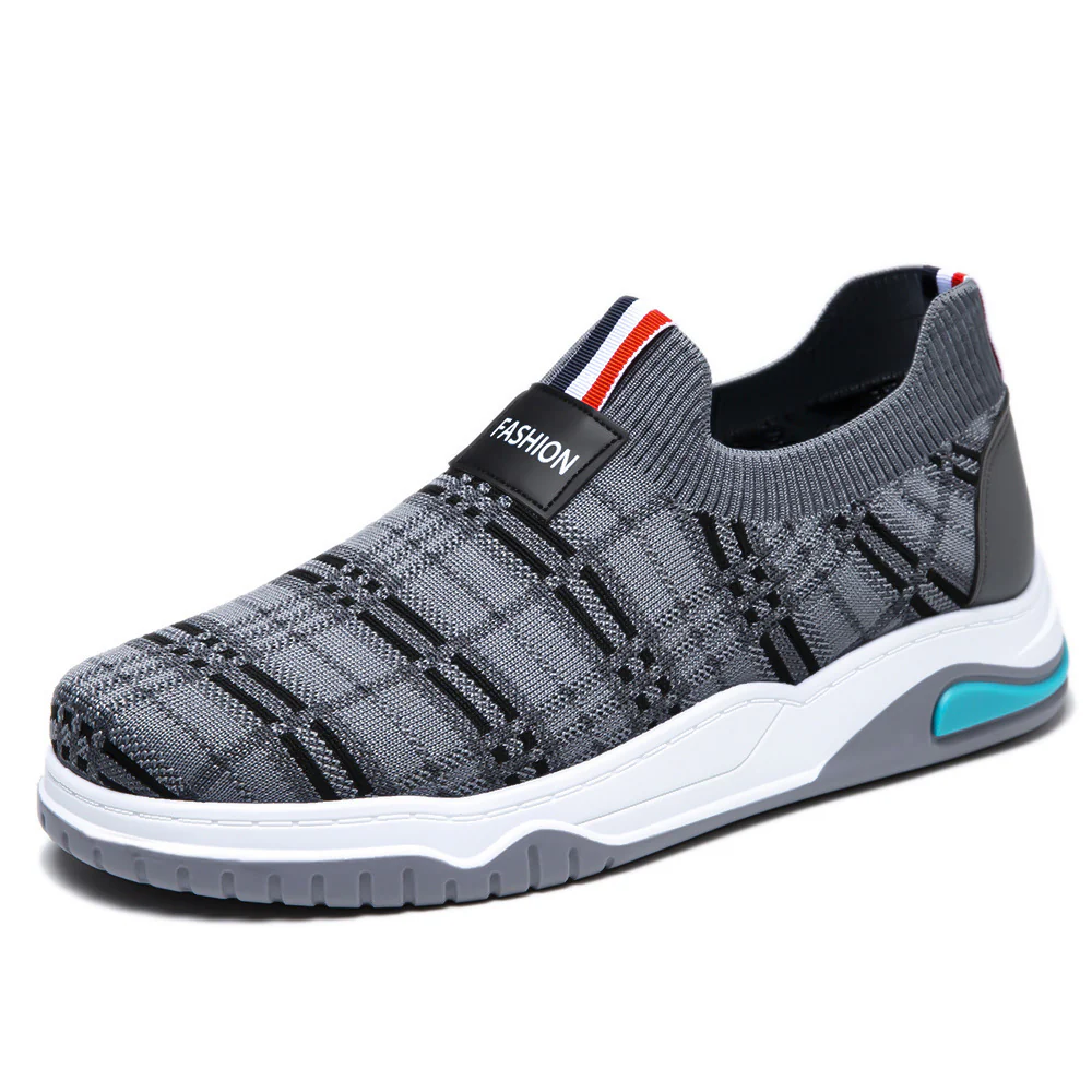 Damen Komfortable Slip-On Freizeitschuhe mit weichem Strick-Obermaterial und rutschfester Sohle Heidi Mode - Image 5
