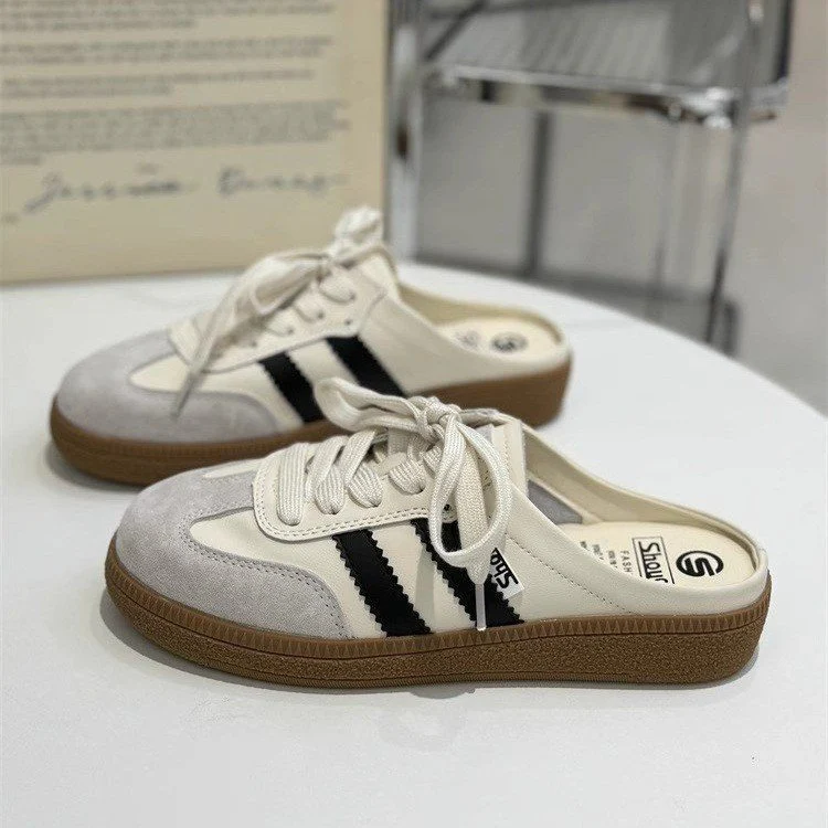 Damen Komfortable Slip-On Sneaker mit modischen Akzenten Heidi Mode