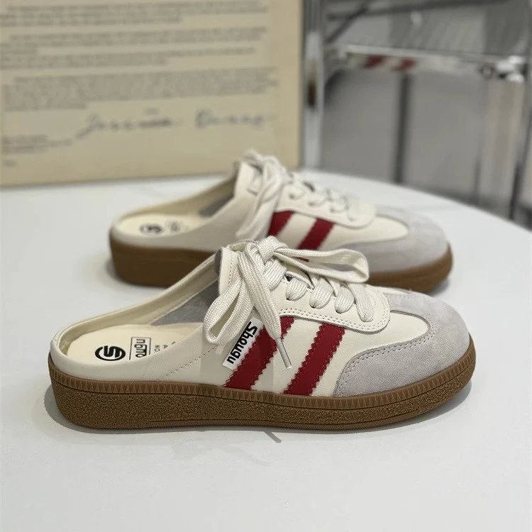 Damen Komfortable Slip-On Sneaker mit modischen Akzenten Heidi Mode - Image 4