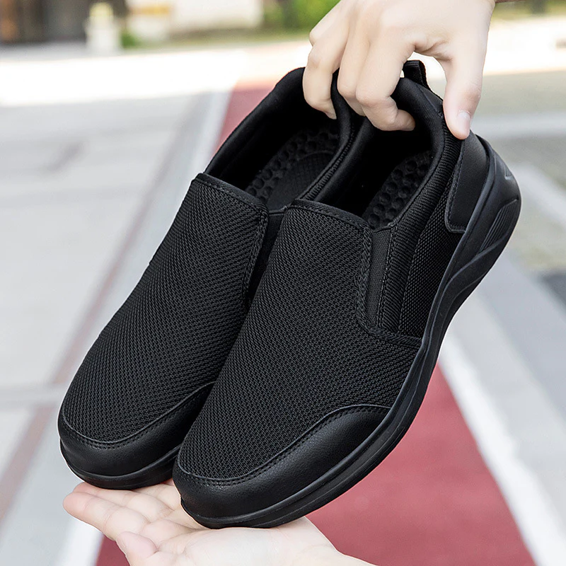 Damen Komfortable Slip-On Sneakers mit atmungsaktivem Mesh-Obermaterial Heidi Mode - Image 7
