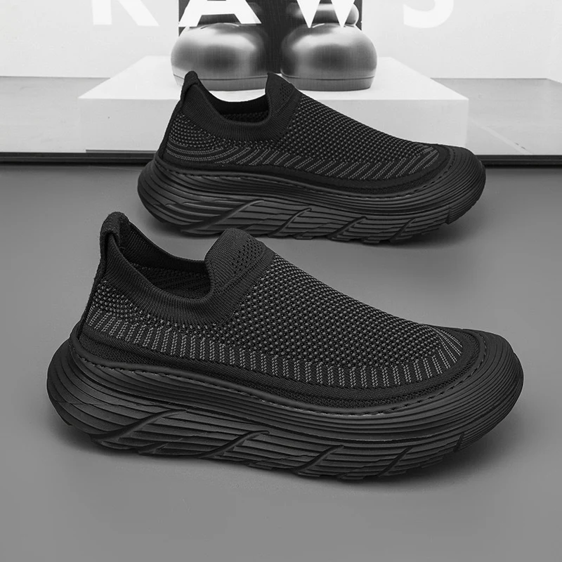Damen Komfortable Slip-On Sneakers mit atmungsaktivem Obermaterial Heidi Mode - Image 2