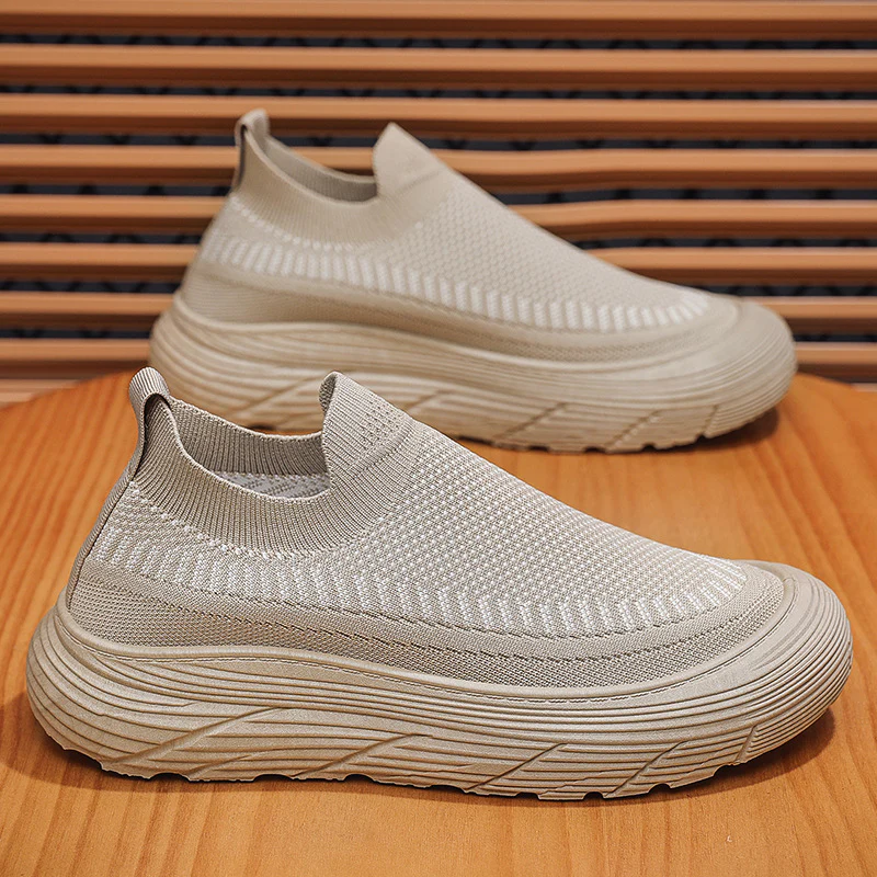 Damen Komfortable Slip-On Sneakers mit atmungsaktivem Obermaterial Heidi Mode - Image 6