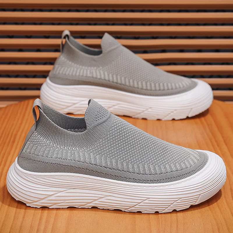 Damen Komfortable Slip-On Sneakers mit atmungsaktivem Obermaterial Heidi Mode - Image 9