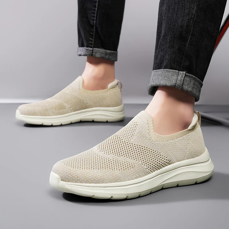 Damen Komfortable Slip-On Sneakers mit atmungsaktivem Obermaterial Heidi Mode - Image 2