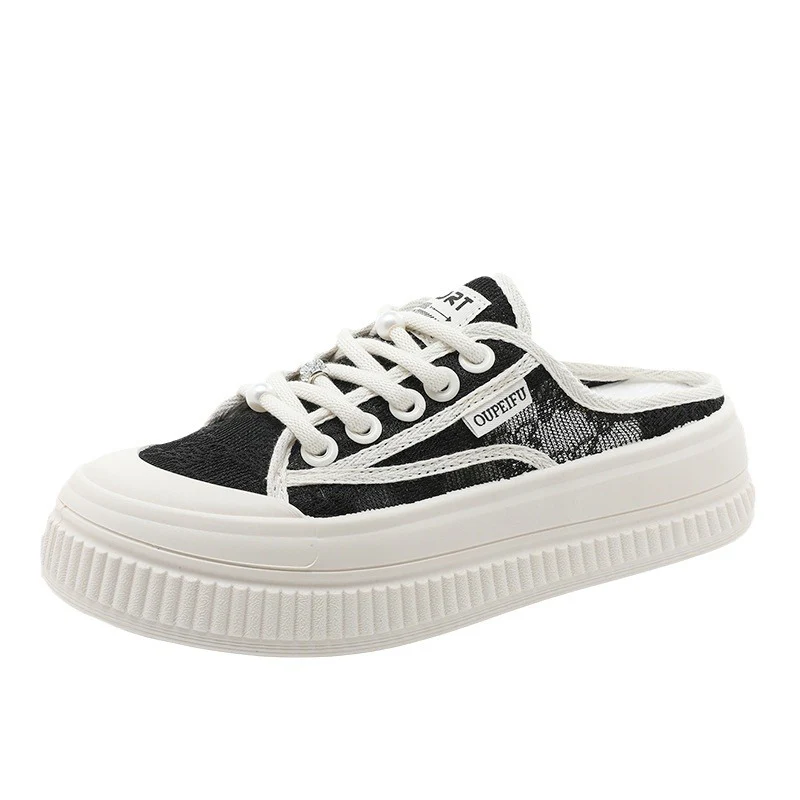 Damen komfortable Slip-On Sneakers mit atmungsaktiver Netzstruktur und dämpfendem Sohlenprofil Heidi Mode - Image 5