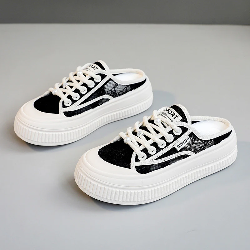 Damen komfortable Slip-On Sneakers mit atmungsaktiver Netzstruktur und dämpfendem Sohlenprofil Heidi Mode - Image 7
