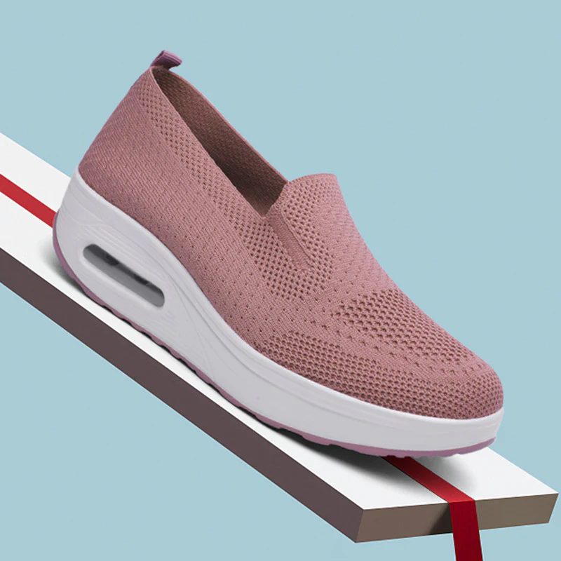 Damen Komfortable Slip-On Sneakers mit dämpfendem Air-System Heidi Mode - Image 3