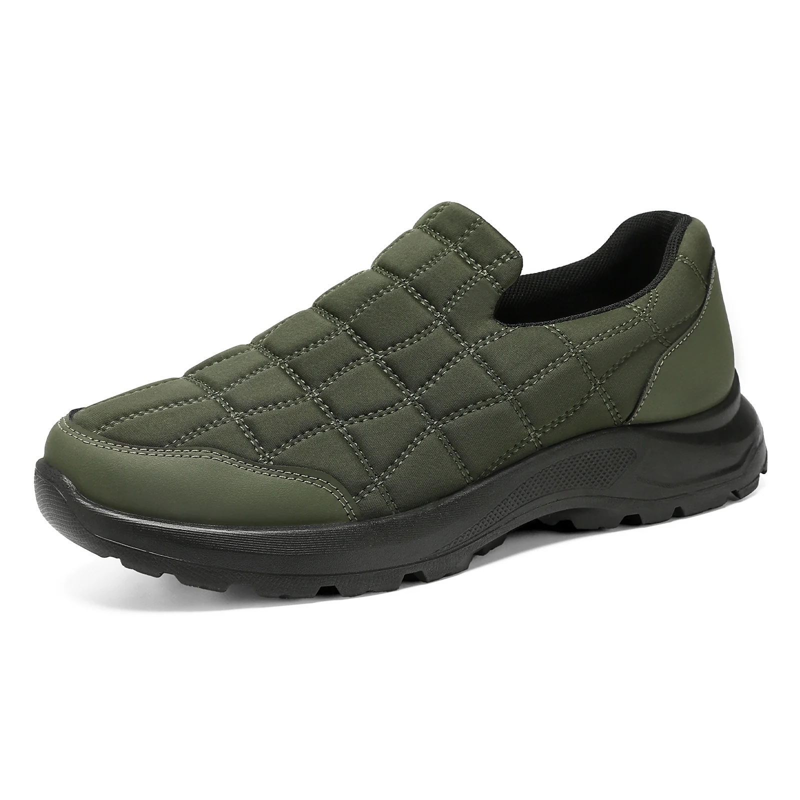 Damen Komfortable Slip-On Sneakers mit gepolstertem Schaft Heidi Mode - Image 5