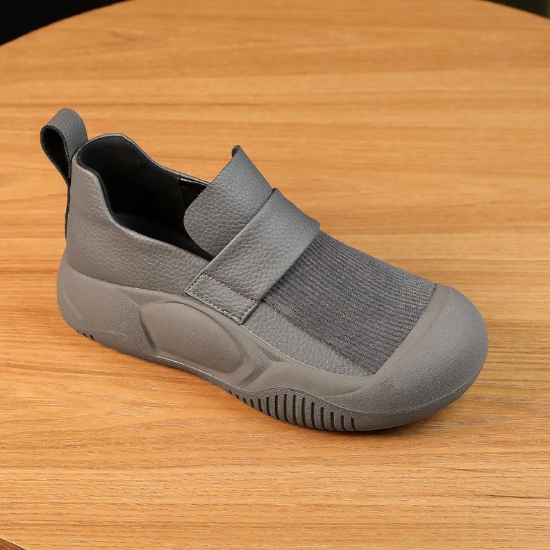 Damen Komfortable Slip-On Sneakers mit praktischem Klettverschluss Heidi Mode - Image 3