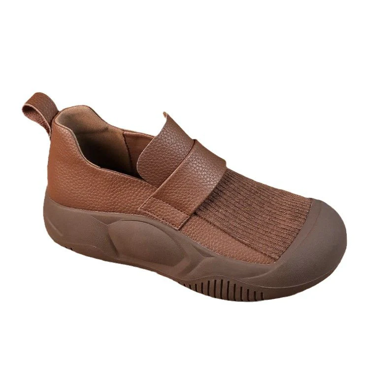 Damen Komfortable Slip-On Sneakers mit praktischem Klettverschluss Heidi Mode - Image 5