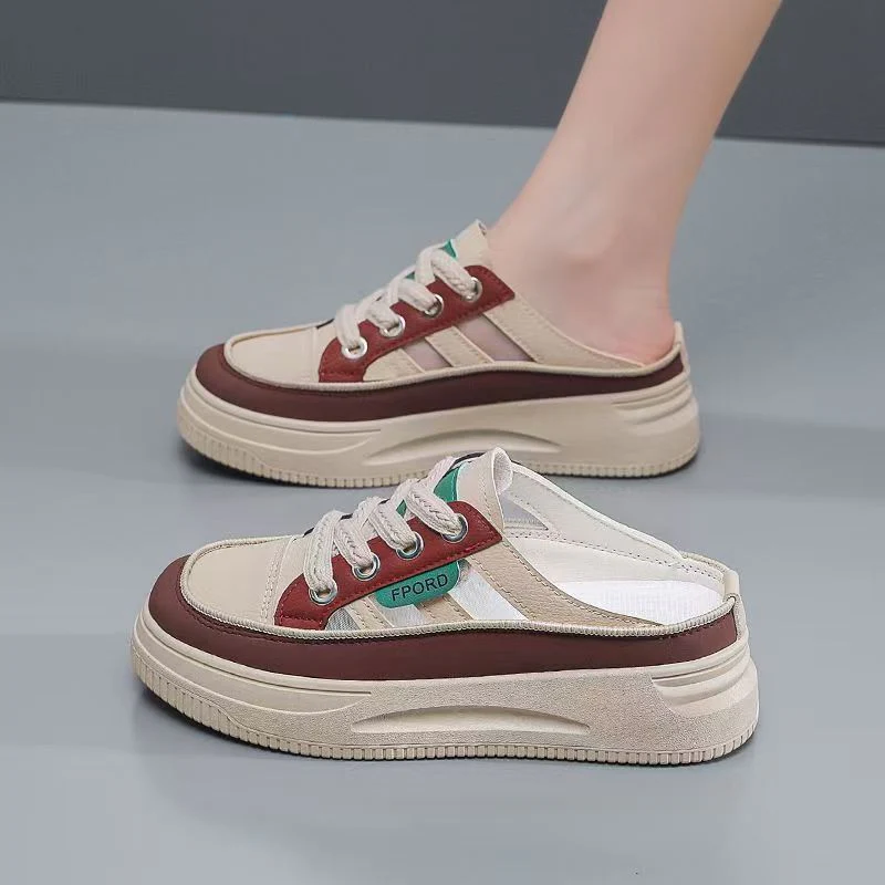 Damen Komfortable Slip-On Sneakers mit trendigem Plateau Heidi Mode - Image 6