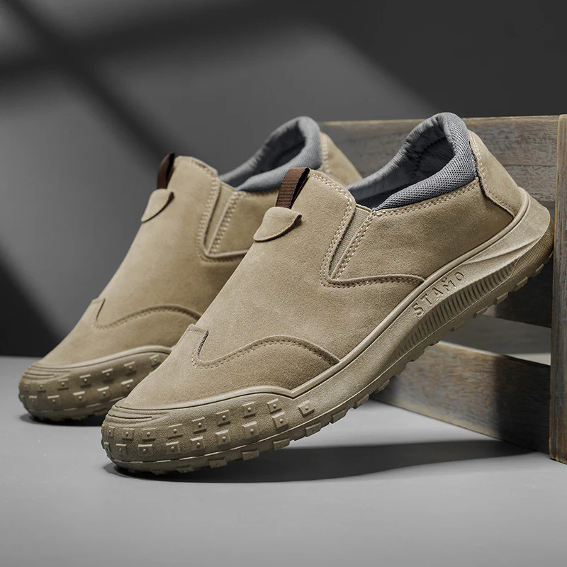 Damen Komfortable Slipper aus Wildleder Heidi Mode - Image 3