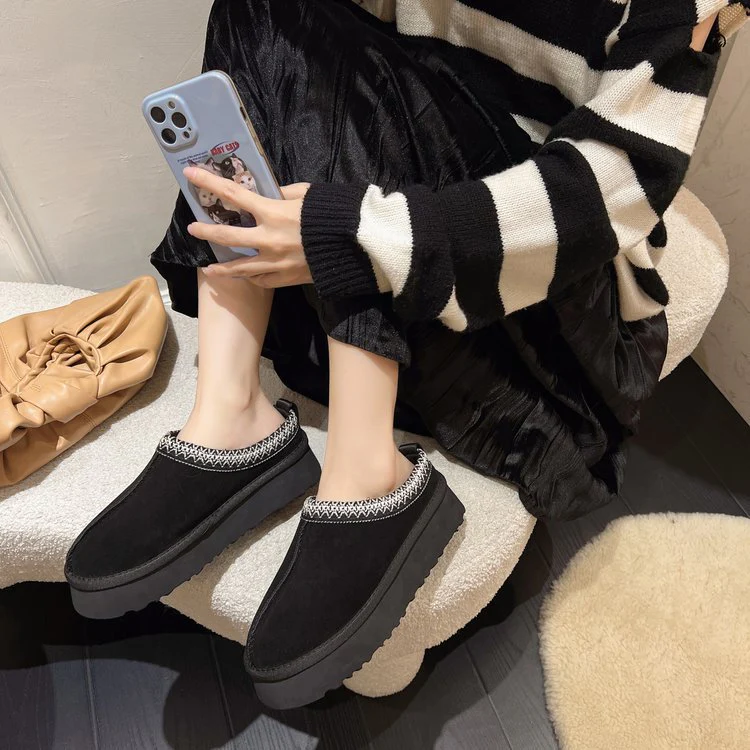 Damen Komfortable Slipper mit elastischem Einstieg und weichem Futter Heidi Mode - Image 3