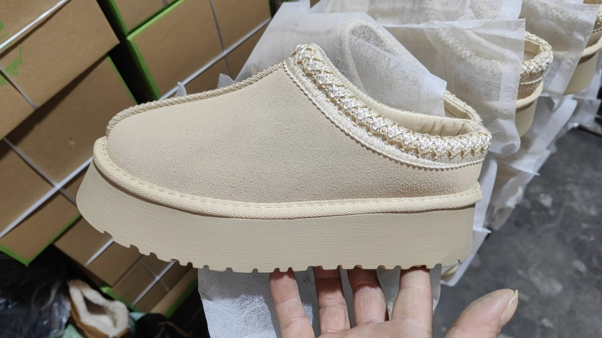 Damen Komfortable Slipper mit elastischem Einstieg und weichem Futter Heidi Mode - Image 6