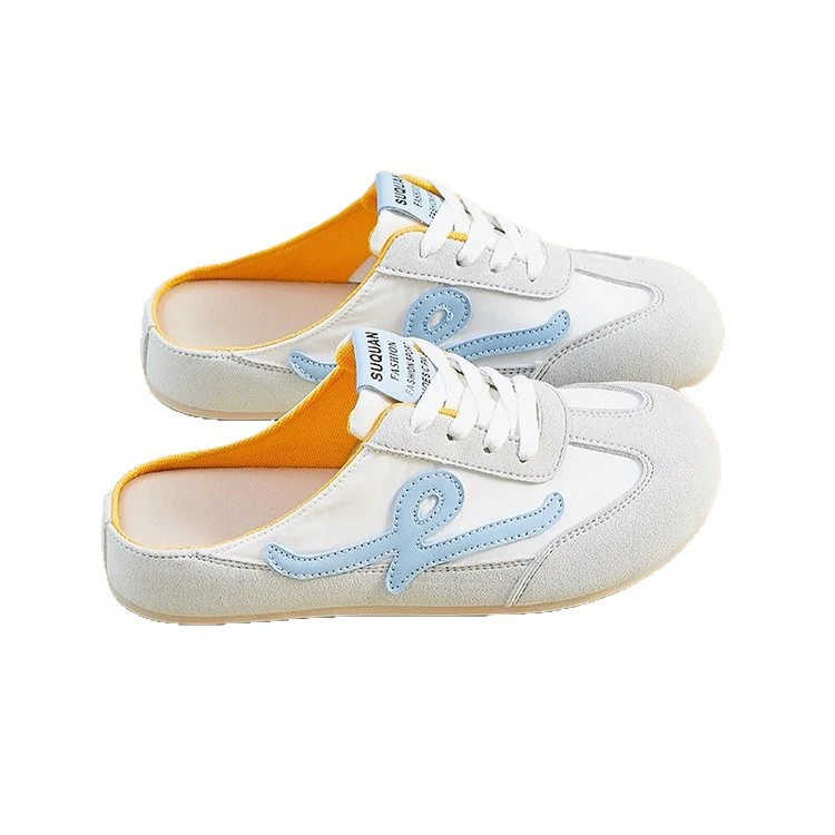Damen Komfortable Slipper mit elastischen Schnürsenkeln Heidi Mode - Image 5