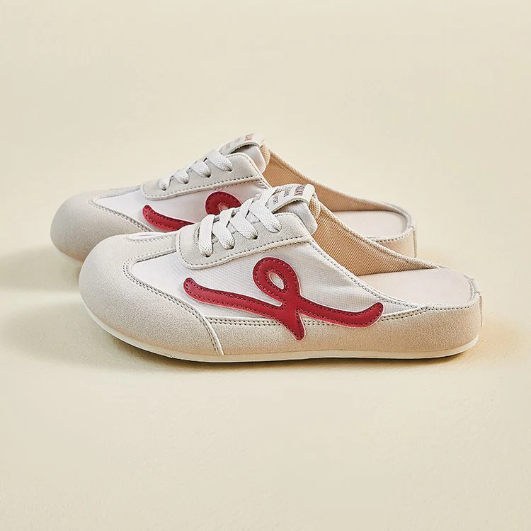 Damen Komfortable Slipper mit elastischen Schnürsenkeln Heidi Mode - Image 7