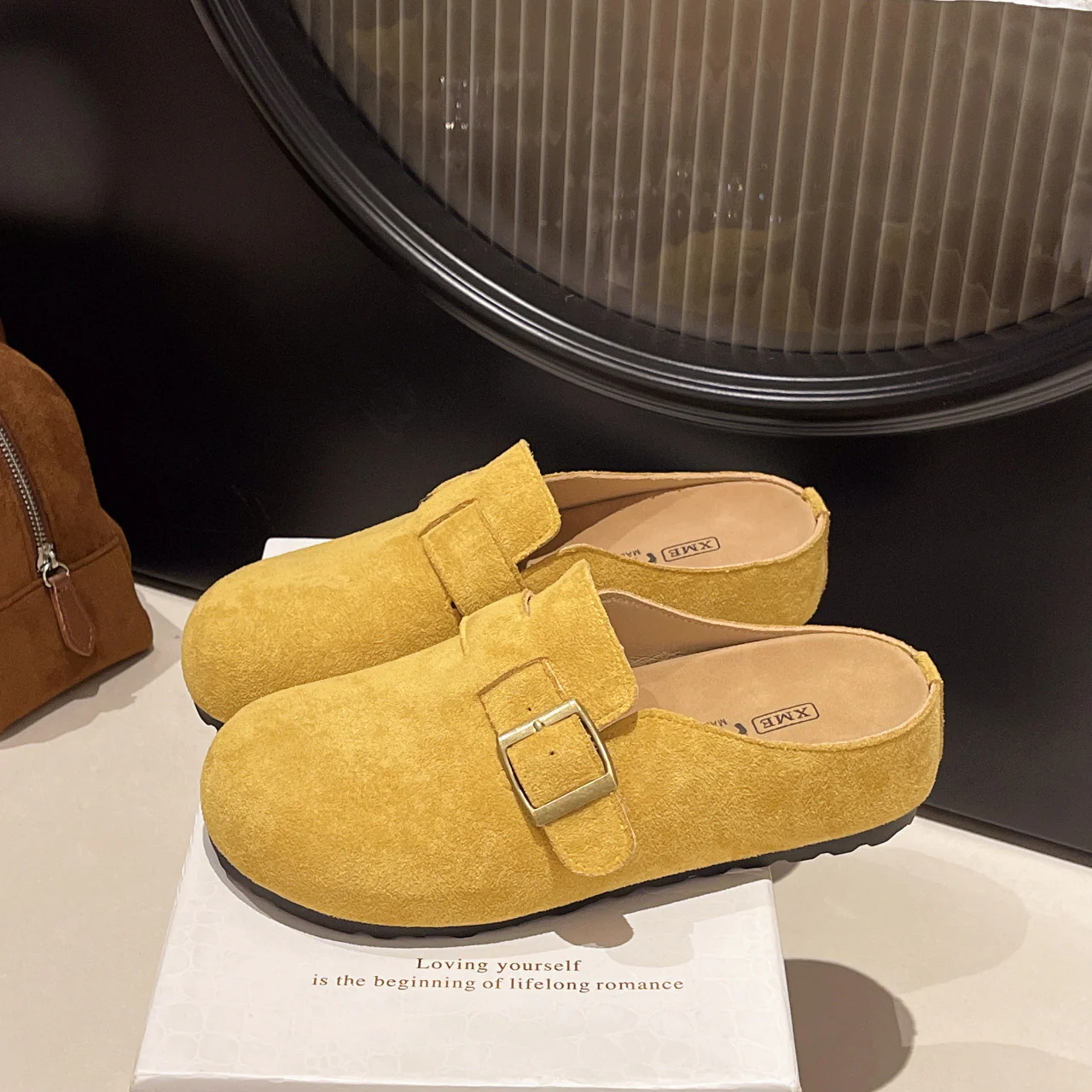 Damen Komfortable Slipper mit elegantem Schnallenverschluss Heidi Mode - Image 8