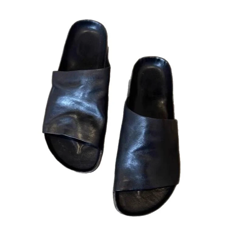 Damen Komfortable Slipper mit geschmeidiger Lederoberfläche und ergonomischem Fußbett Heidi Mode - Image 5