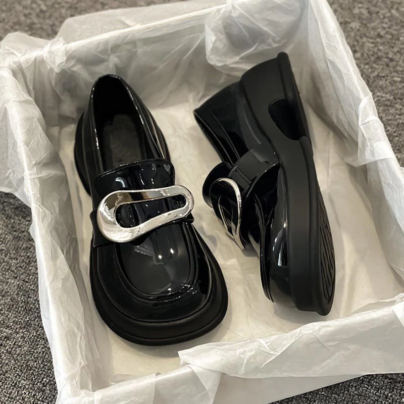 Damen Komfortable Slipper mit glänzender Schnallenverzierung Heidi Mode - Image 6