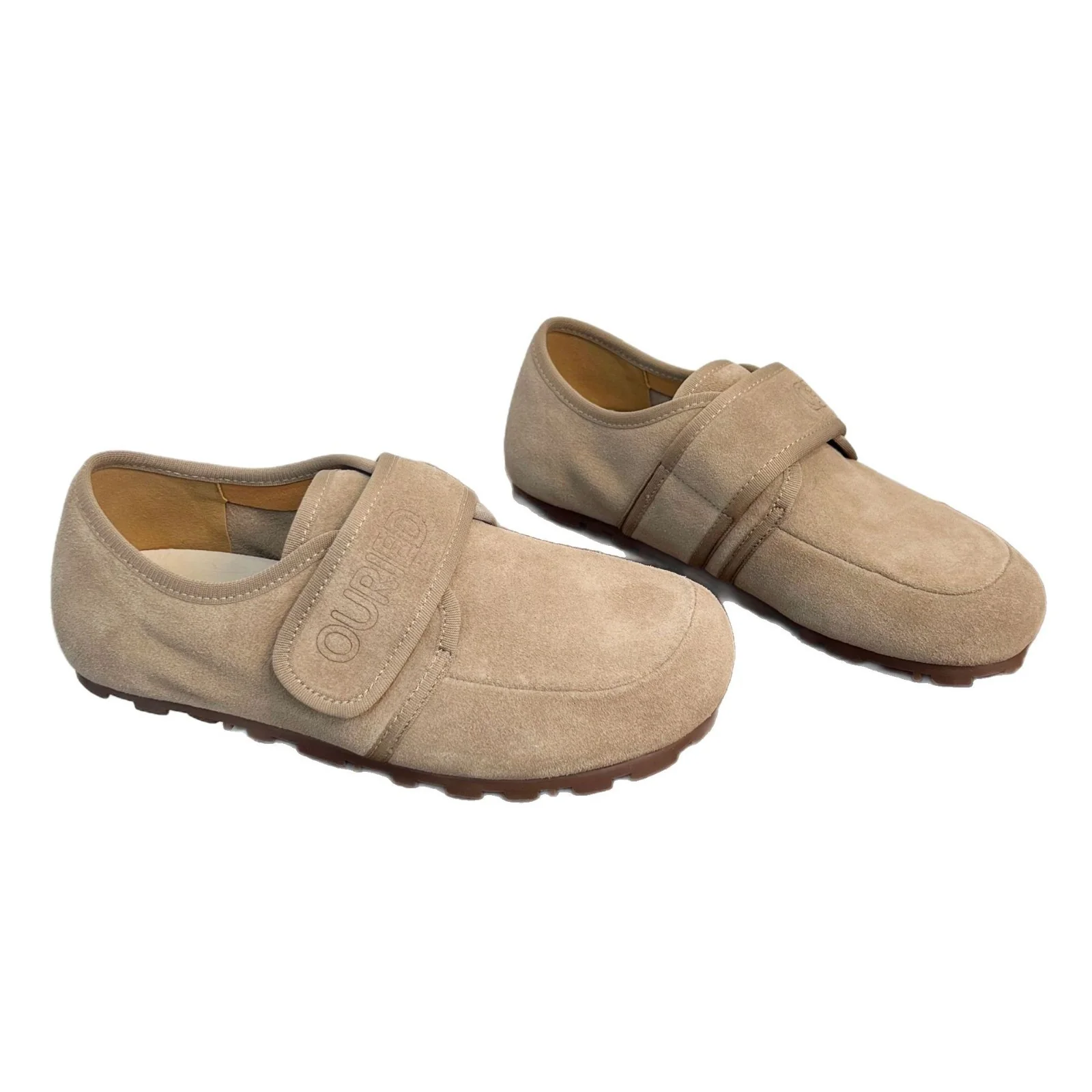 Damen Komfortable Slipper mit praktischem Klettverschluss Heidi Mode - Image 5
