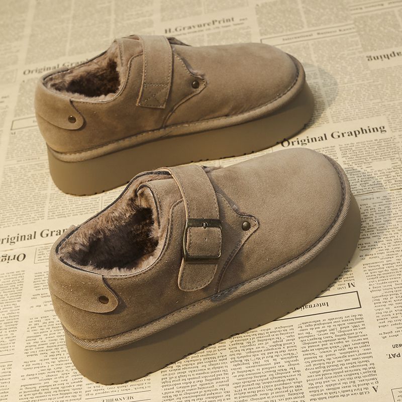 Damen komfortable Slipper mit praktischer Schnalle und weichem Innenfutter Heidi Mode - Image 3