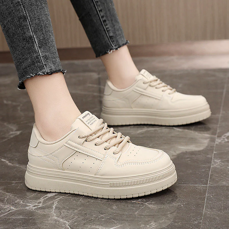 Damen Komfortable Sneaker mit atmungsaktiver Oberflächenstruktur und dämpfender Sohle Heidi Mode - Image 4