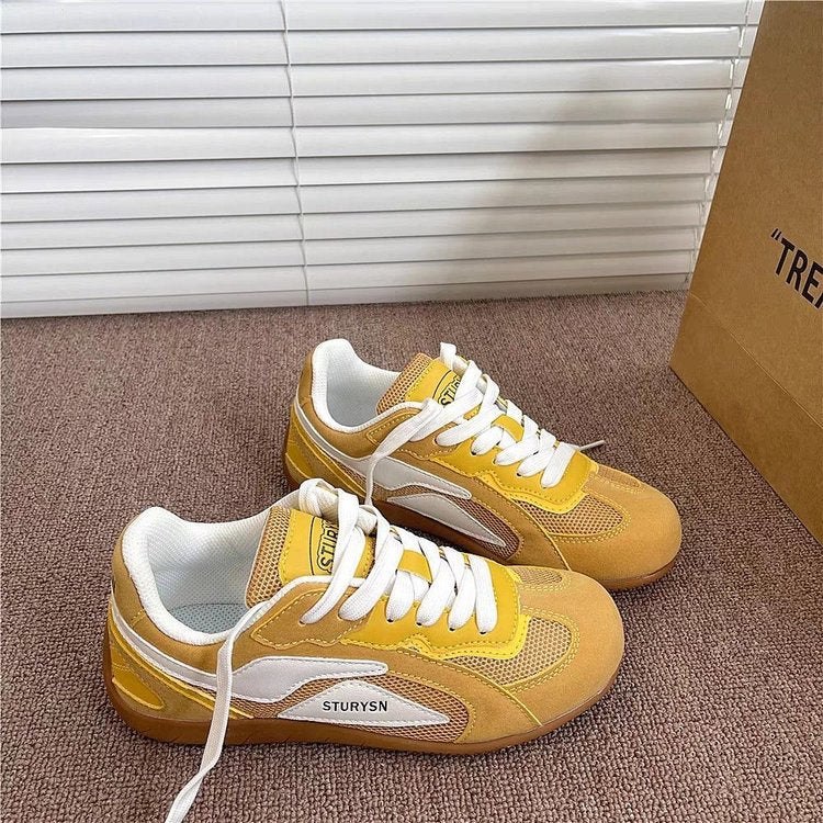 Damen Komfortable Sneaker mit atmungsaktiver Oberflächenstruktur und gepolsterter Innensohle Heidi Mode - Image 2
