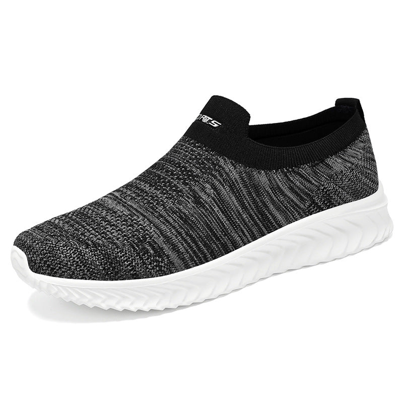 Damen Komfortable Sneaker mit elastischem Strickoberteil und rutschfester Sohle Heidi Mode - Image 4