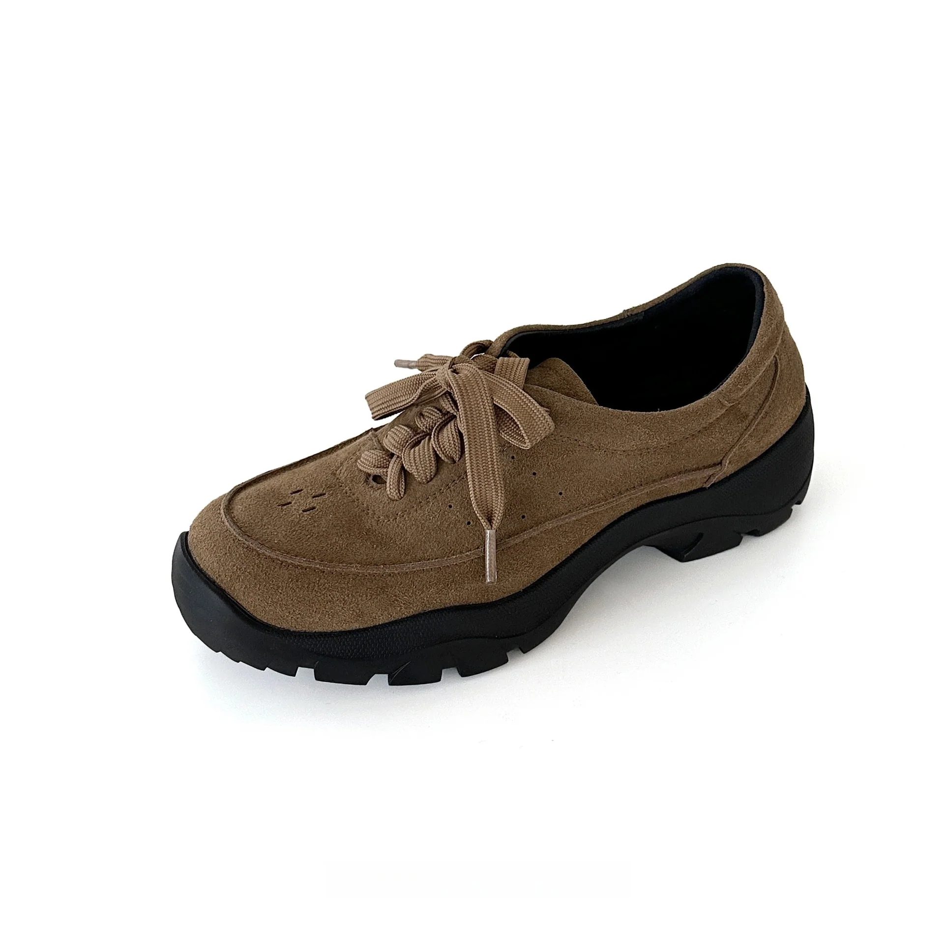 Damen Komfortable Sneaker mit gepolsterter Innensohle und trendiger Schnürung Heidi Mode - Image 5