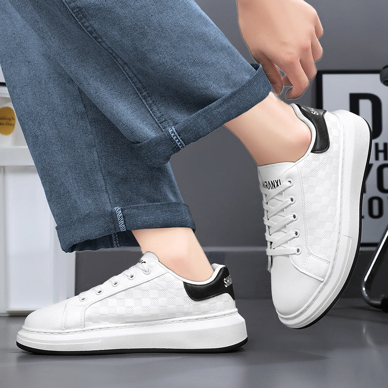 Damen Komfortable Sneaker mit schickem Karomuster und flexibler Laufsohle Heidi Mode - Image 3