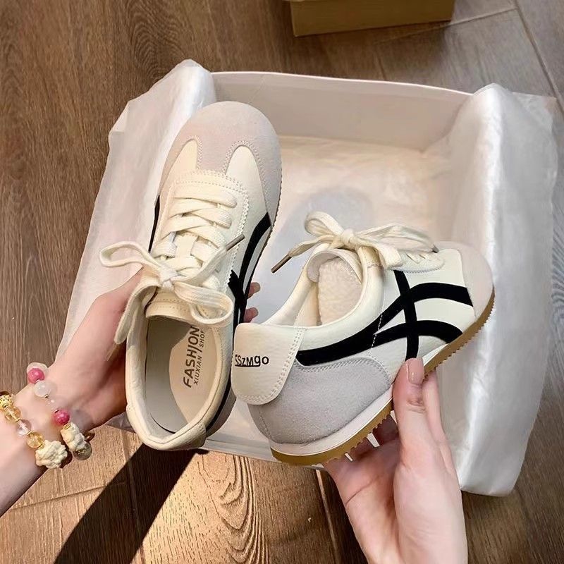 Damen komfortable Sneakers im Retro-Style mit atmungsaktiven Obermaterialien Heidi Mode - Image 4